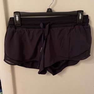 Black lululemon shorts